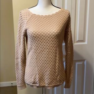 ❤️Loft crochet knit sweater - Like new !  Sz S beautiful color!